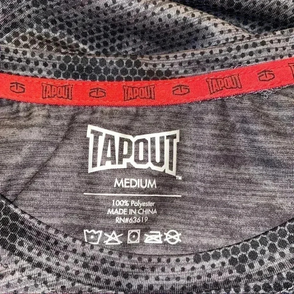 TAPOUT MPS Tee Shirt Work Out Shirt “We Dare You To Test Your Limits” Size M - Picture 7 of 7